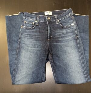 AGOLDE Dark Blue Skinny Jeans Size 25in Waist Stretchy